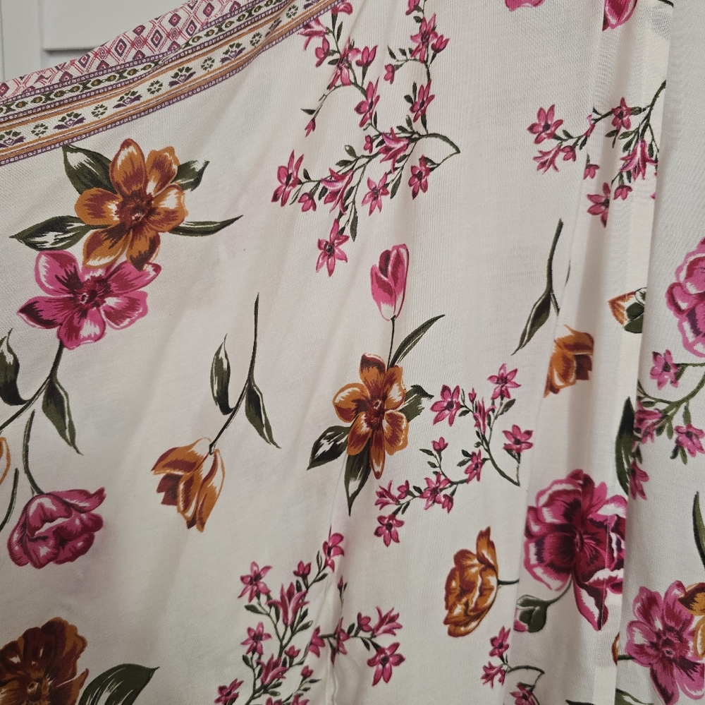 Japna Beautiful Floral Kimono One Size - Picture 5 of 6